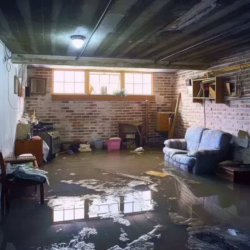 Flooded Basement Cleanup in El Negro, PR